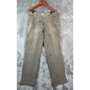 CP Company Double Knee Corduroy Chino Pants Mens 52 36x35 Gray Vintage